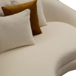 Καναπές 3θέσιος PWF-0589  ύφασμα cream 255x120x85εκ - Image 3
