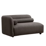 Καναπές 3θέσιος Tranquil  ύφασμα μπουκλέ γκρι 228x90x74εκ - Image 3