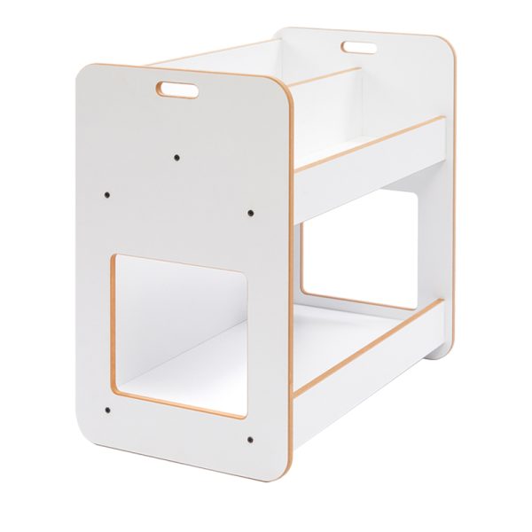 Ραφιέρα Dovere  λευκό mdf 56x34x55εκ