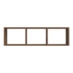 Ραφιέρα τοίχου Mikoro σε φυσική απόχρωση 90x22x25.6εκ - Image 2
