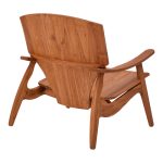 Πολυθρόνα Brazin φυσικό teak ξύλο 67x76x78.5εκ - Image 2