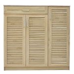 Παπουτσοθήκη-ντουλάπι SANTE 30 ζεύγων χρώμα sonoma 120x37x123εκ - Image 4