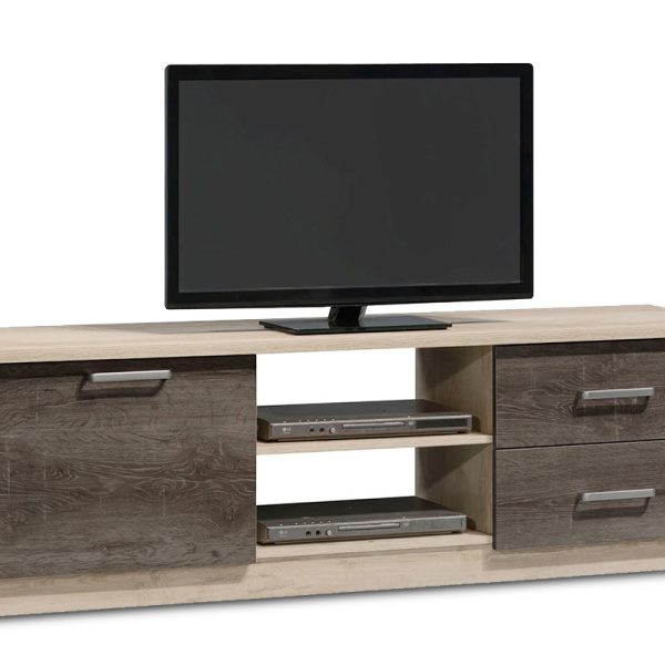 Έπιπλο τηλεόρασης OLYMPUS χρώμα castillo-toro 160x39,5x50,5εκ