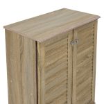 Παπουτσοθήκη-ντουλάπι SANTO 10 ζεύγων χρώμα sonoma 60x34,5x91,5εκ - Image 7