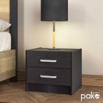 Κομοδίνο OLYMPUS χρώμα wenge 47,5x40,5x40,5εκ. - Image 7