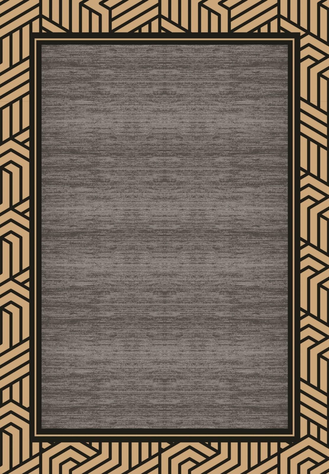 4144jpg-scaled Χαλί Γκρι/Καφέ Ν.4144 160x230cm - Image 1