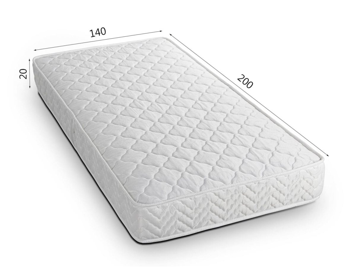 Διπλό Ορθοπεδικό Στρώμα Roll Pack με Ελατήρια TAYLOR 140x200x20cm - Image 4