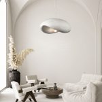Φωτιστικό οροφής led Ferecon  E27 ps λευκό Φ45x25εκ - Image 2