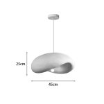 Φωτιστικό οροφής led Ferecon  E27 ps λευκό Φ45x25εκ - Image 3