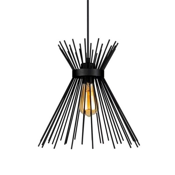Φωτιστικό οροφής Candle I  E27 μέταλλο μαύρο Φ25x30εκ