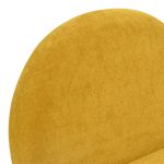 Πολυθρόνα Zenny υφασμα κίτρινο 64x85x68εκ - Image 6