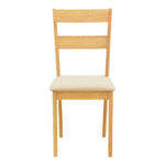 Τραπεζαρία Dallan Country 7τεμ σε φυσική απόχρωση rubberwood 120-150x80x74εκ - Image 7
