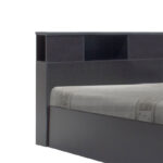 Κρεβάτι με στρώμα Olympus-Perfecto wenge 120x200εκ - Image 3
