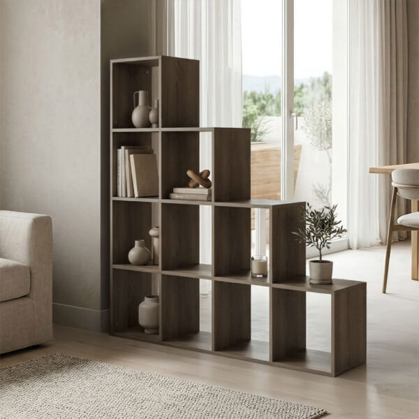 Βιβλιοθήκη Scala  sonoma 129.5x29x129.5εκ