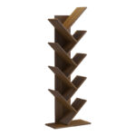 Βιβλιοθήκη Fyllo καρυδί 50x25x141.5εκ - Image 2