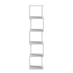 Βιβλιοθήκη Cubik  λευκό 35x30x161εκ - Image 3
