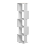 Βιβλιοθήκη Cubik  λευκό 35x30x161εκ - Image 4