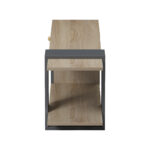 Έπιπλο τηλεόρασης Standi σε sonoma-ανθρακί 120x25x36.8εκ - Image 7