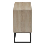 Μπουφές Dabia  sonoma-πόδι μαύρο μέταλλο 100x40x74εκ - Image 6