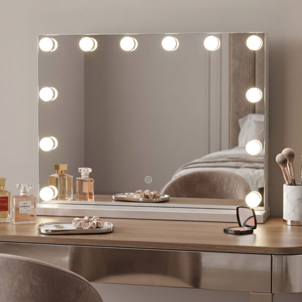 Καθρέπτης Belia led 60x12x80εκ