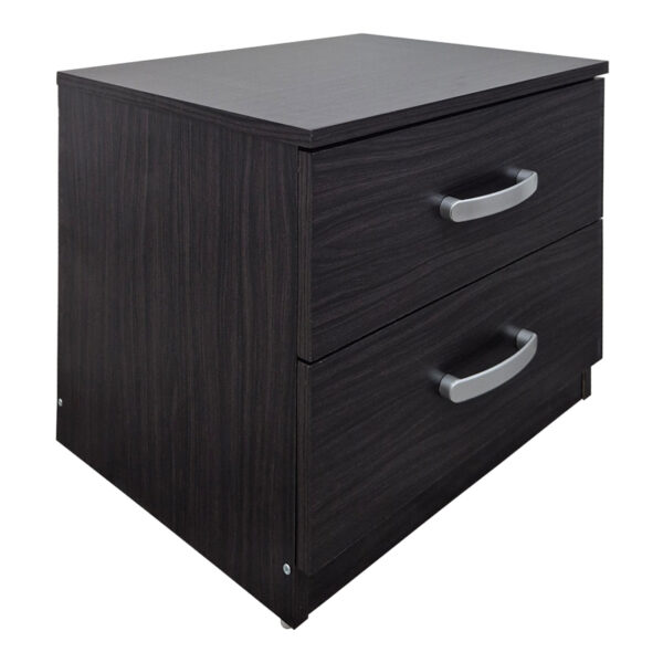 Κομοδίνο Athos  σε wenge απόχρωση 48x40x41.5εκ
