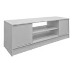 Έπιπλο τηλεόρασης Sasa λευκό 120x35x41.5εκ - Image 3