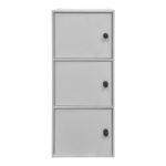 Ντουλάπα-στήλη Wirdia  λευκό 30.5x24x71.5εκ - Image 3