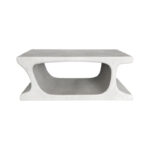 Τραπέζι σαλονιού Nafel mdf λευκό 120x60x45εκ - Image 3