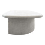 Τραπέζι σαλονιού Verven mdf λευκό 120x60x32εκ - Image 4