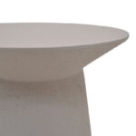 Τραπέζι σαλονιού Peble  MGO cappuccino Φ55x50εκ - Image 3