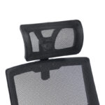 Καρέκλα γραφείου Plymot mesh χρώμα μαύρο 48x58x112-122εκ - Image 7