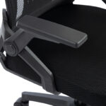 Καρέκλα γραφείου Plymot mesh χρώμα μαύρο 48x58x112-122εκ - Image 8