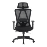 Καρέκλα γραφείου διευθυντή Magida mesh μαύρο 58.5x66x115-125εκ - Image 4