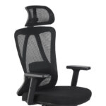 Καρέκλα γραφείου διευθυντή Magida mesh μαύρο 58.5x66x115-125εκ - Image 5